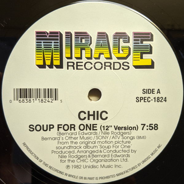 CHIC - SOUP FOR ONE
